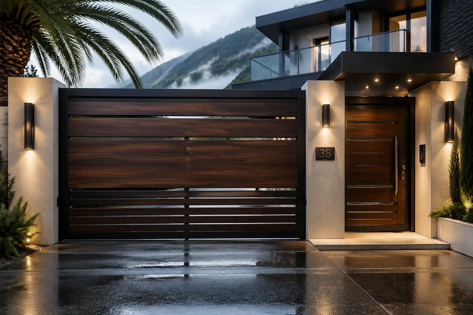 Anti-theft door suitable for humid northern regions