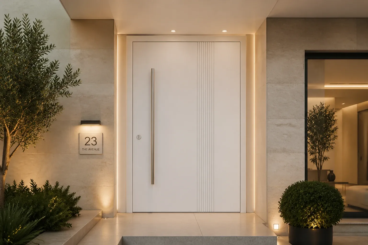 Anti-theft door suitable for villa