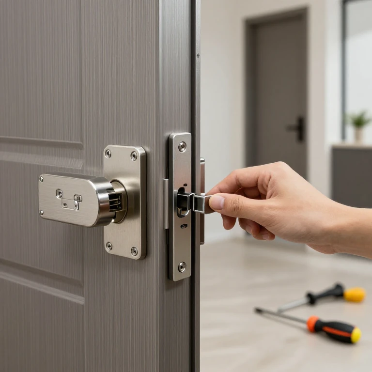 Can the burglar-proof door be replaced