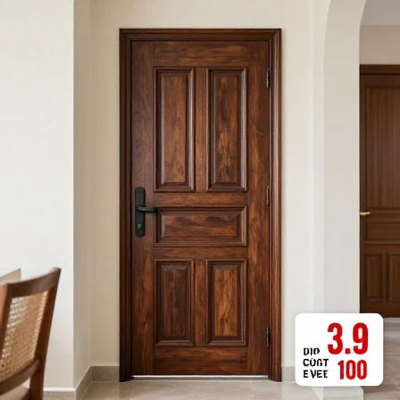 Cost of replacing an old door with a burglar-proof door