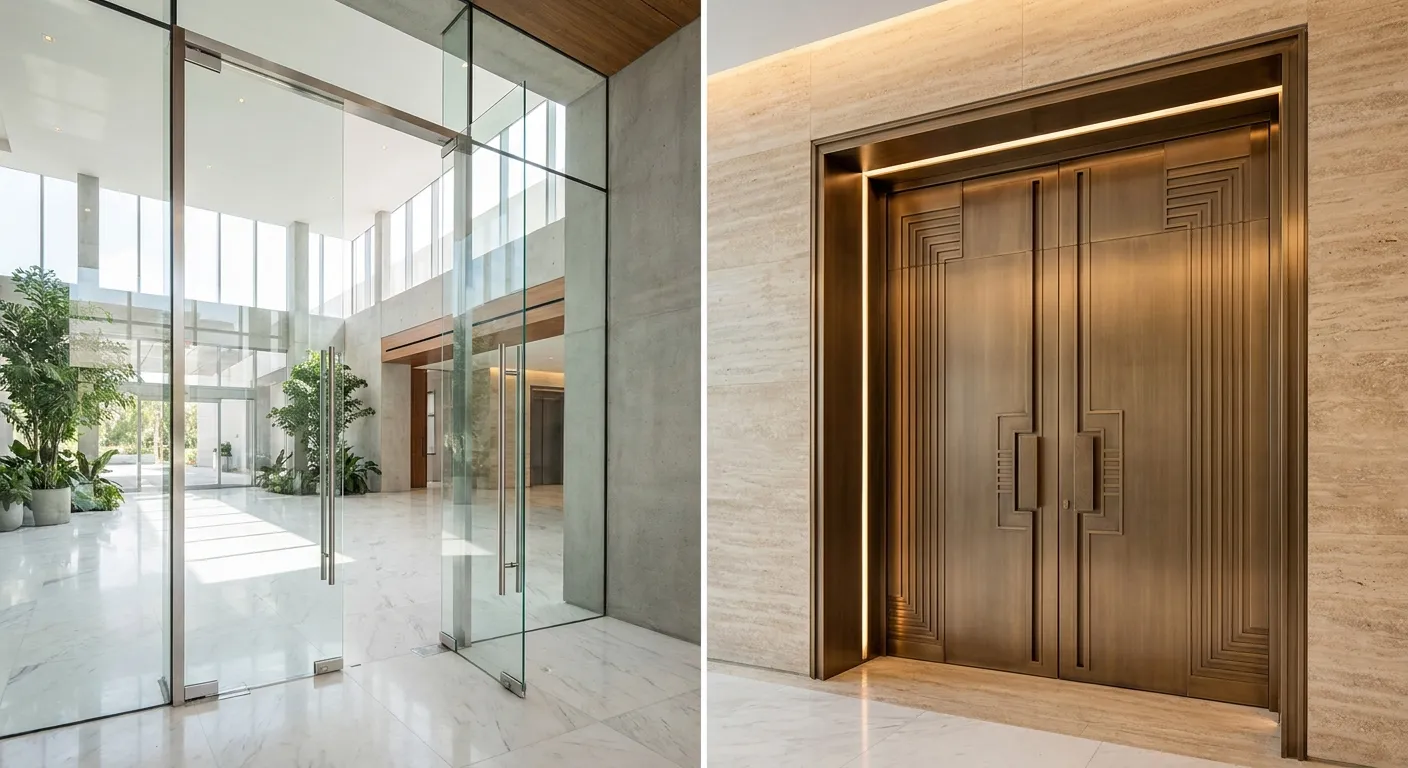 Glass door (1)