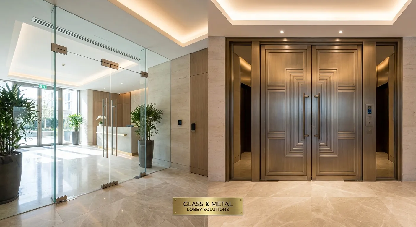 Glass door