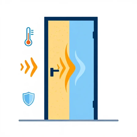Is the anti-theft door heat-insulated