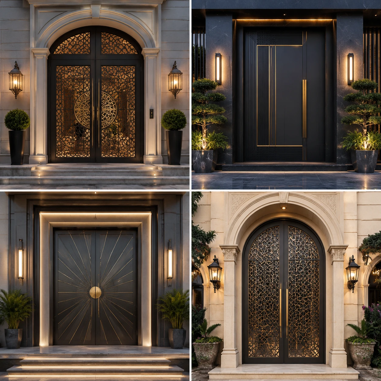 Metal door