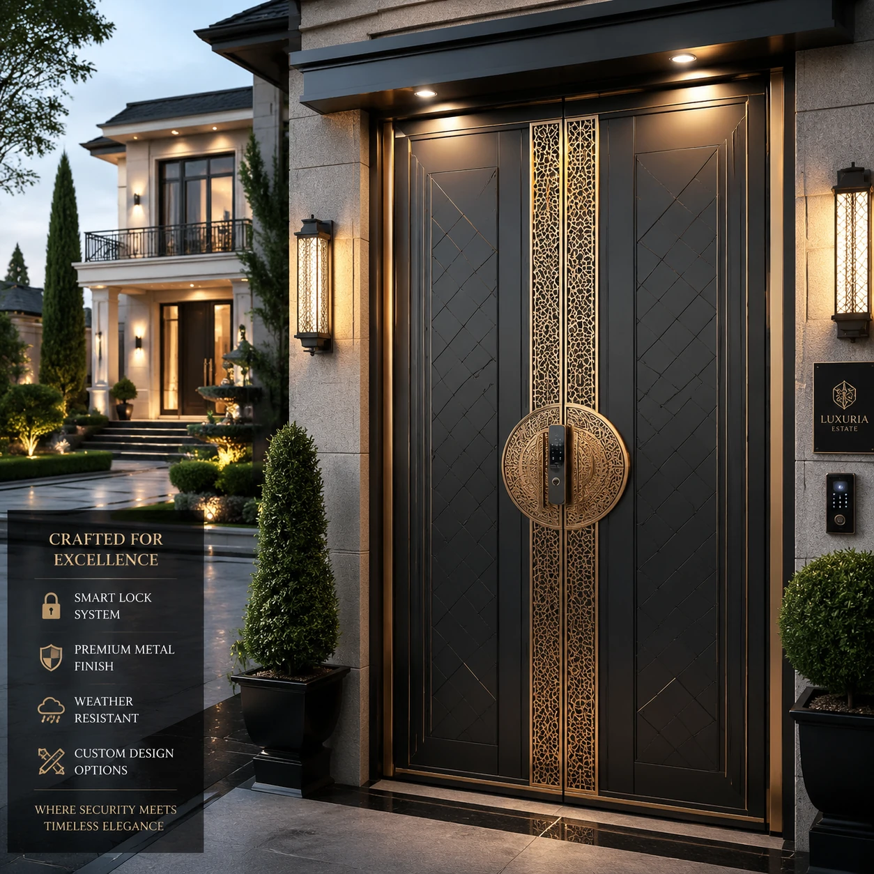 Metal door