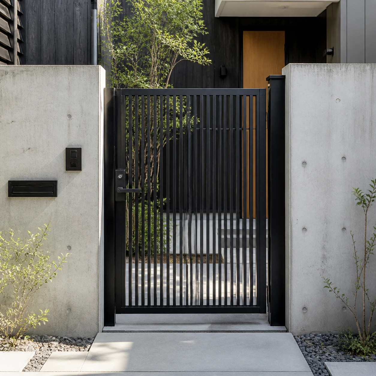 The best metal door for small yards