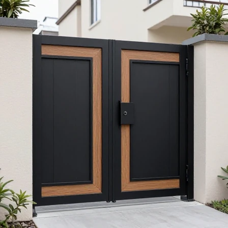 The best metal door for small yards