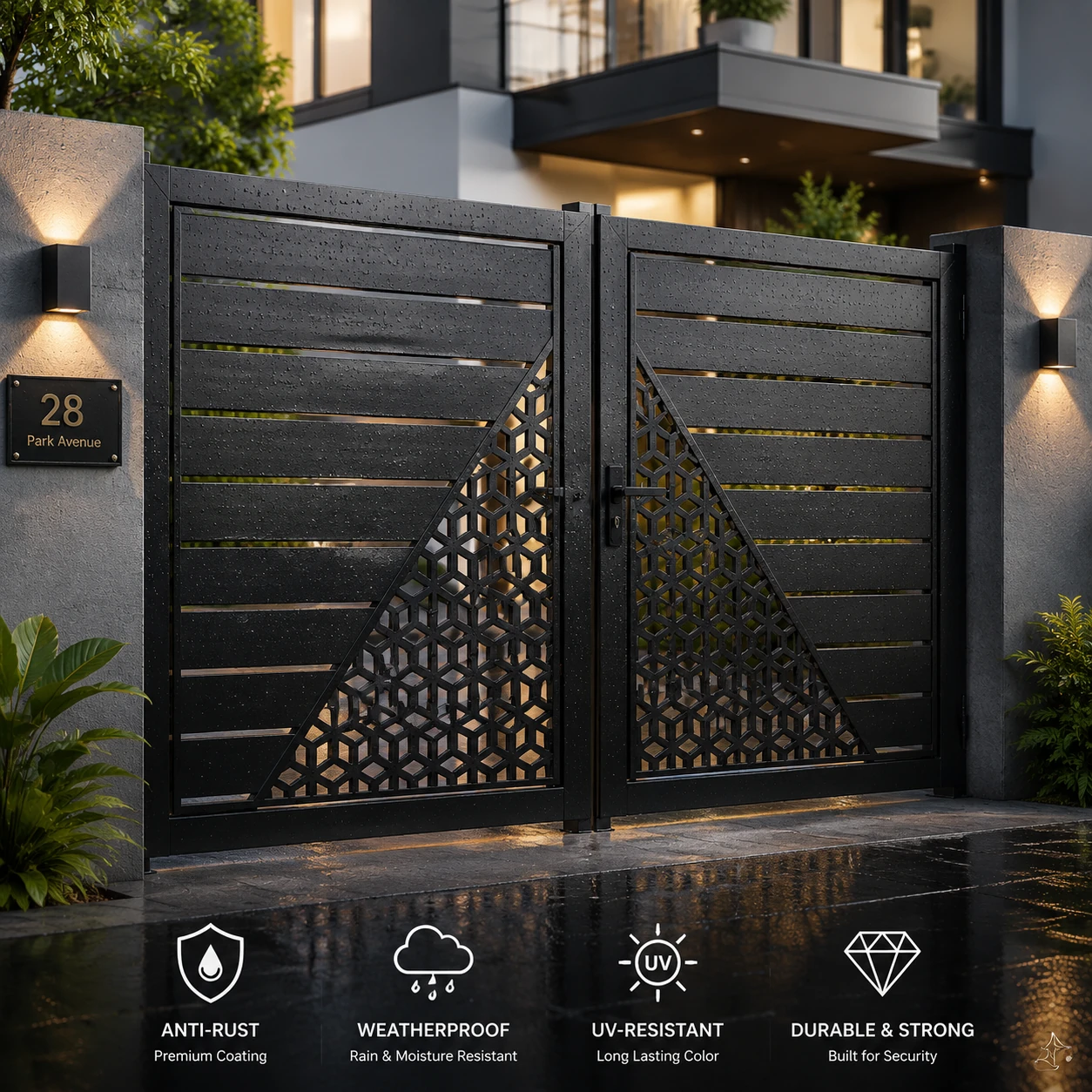 The best rustproof paints and coatings for metal doors