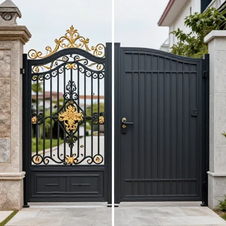 The difference between modern and classic metal doors