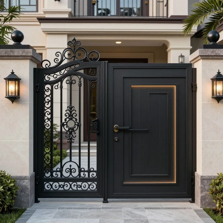 The difference between modern and classic metal doors (3)