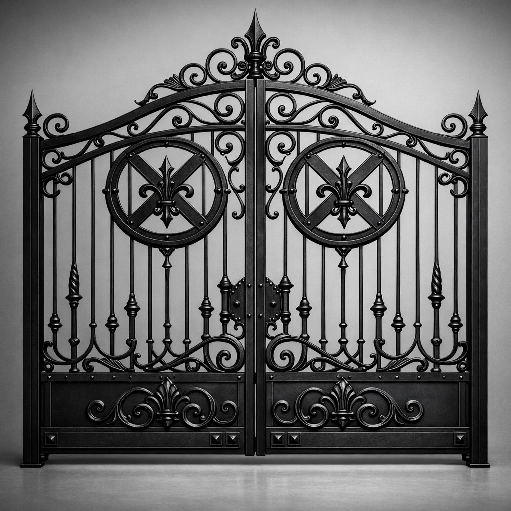The most popular wrought iron designs for patio doors