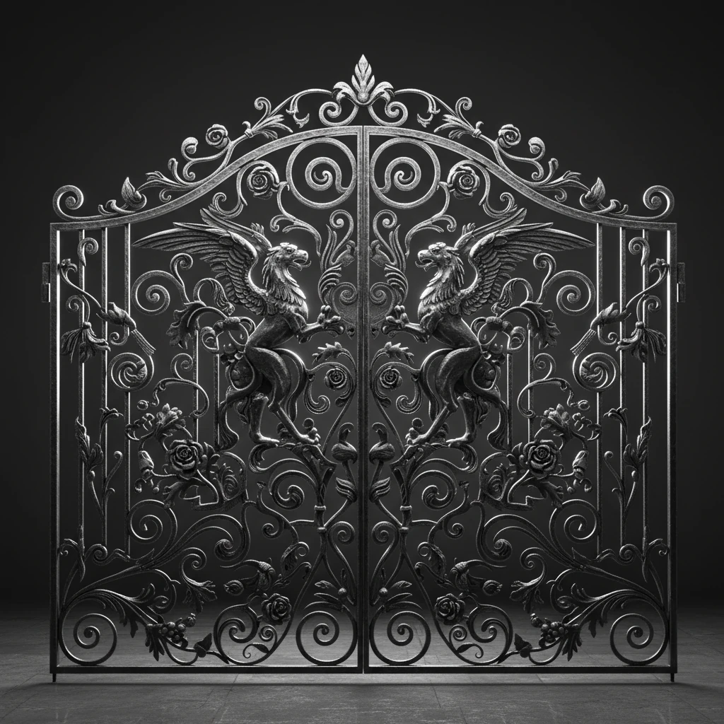 The most popular wrought iron designs for patio doors