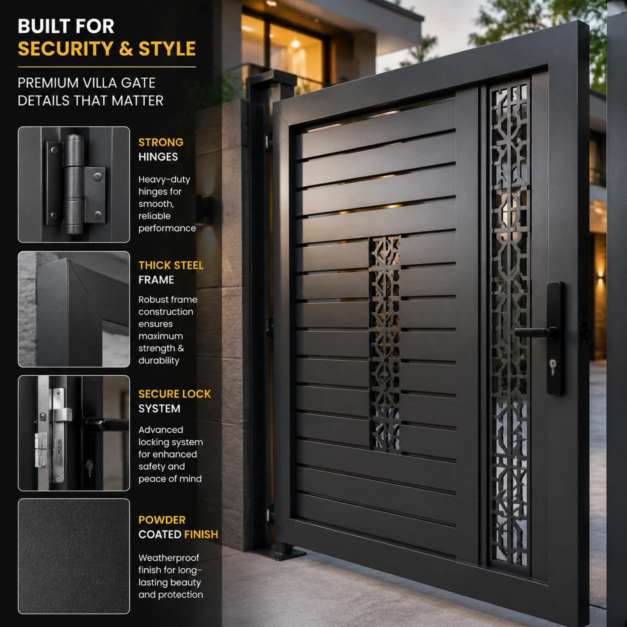 Villa metal door buying guide