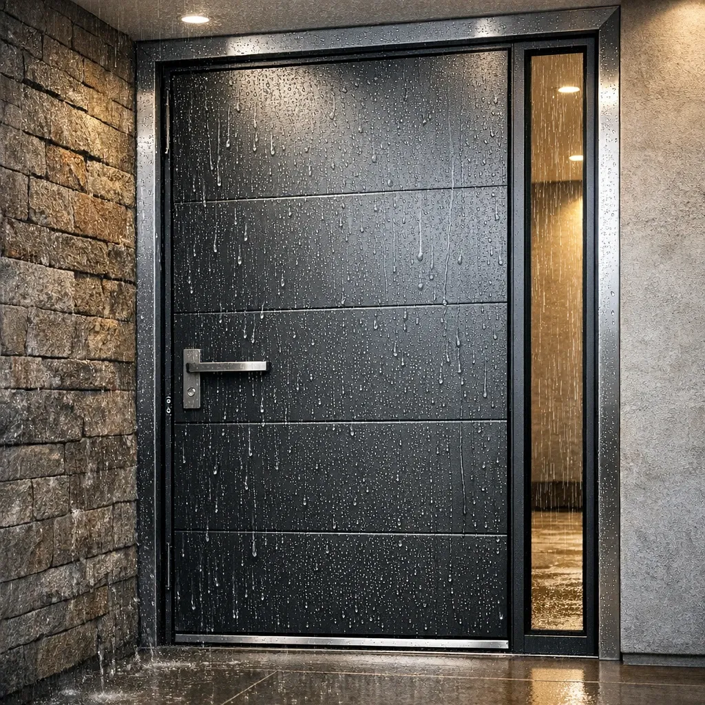 Waterproof door