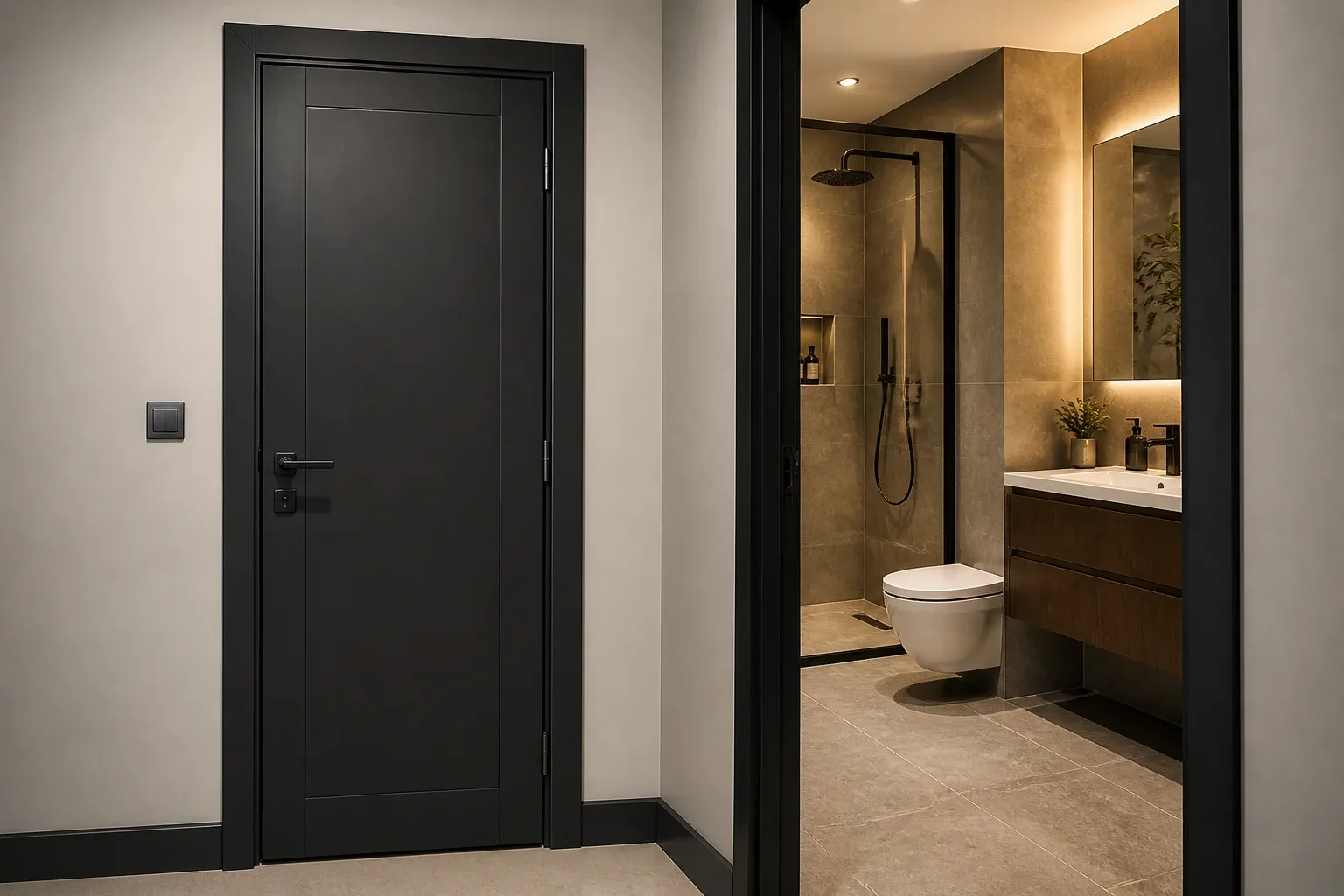 Waterproof door