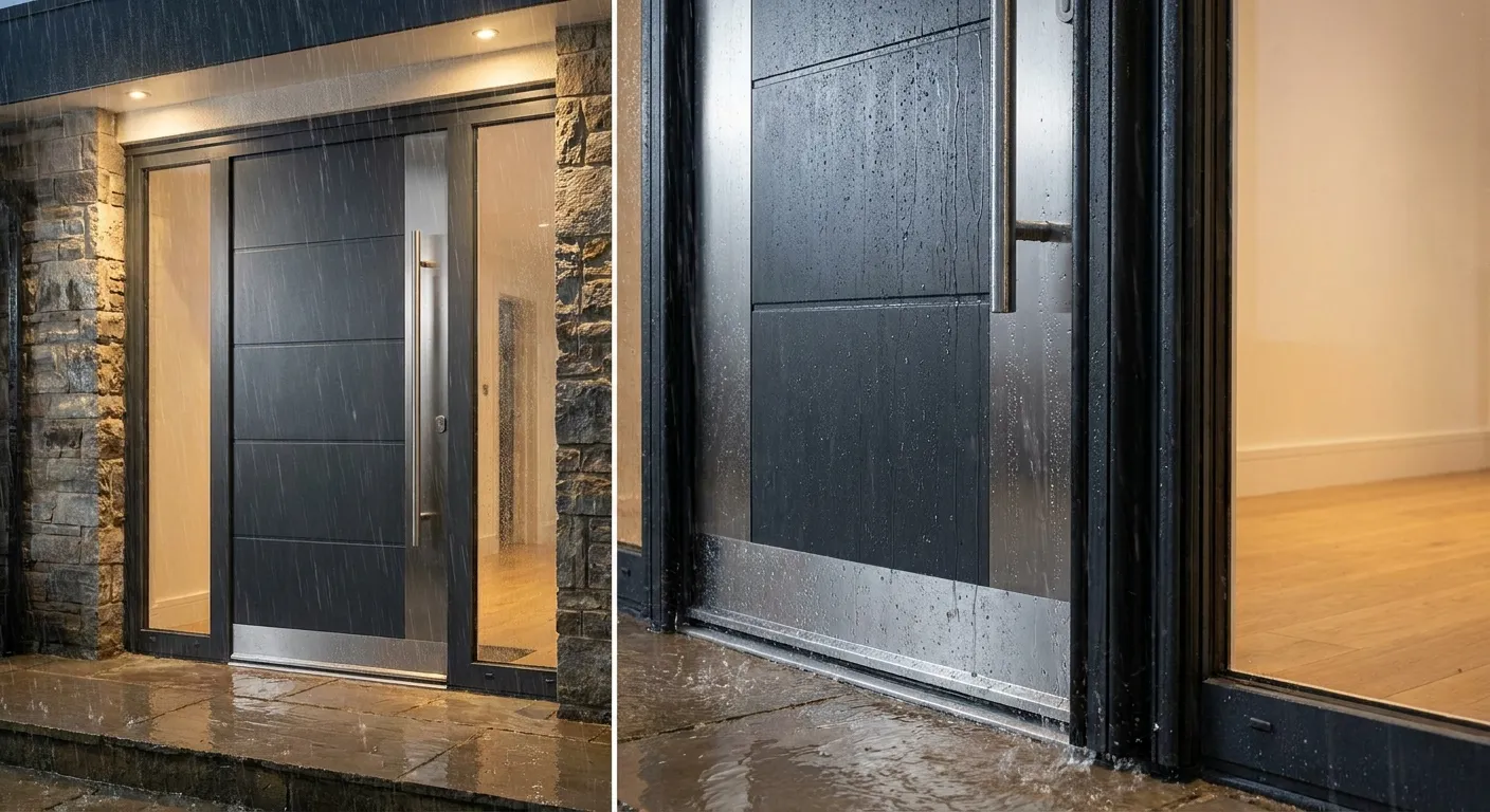 Waterproof door