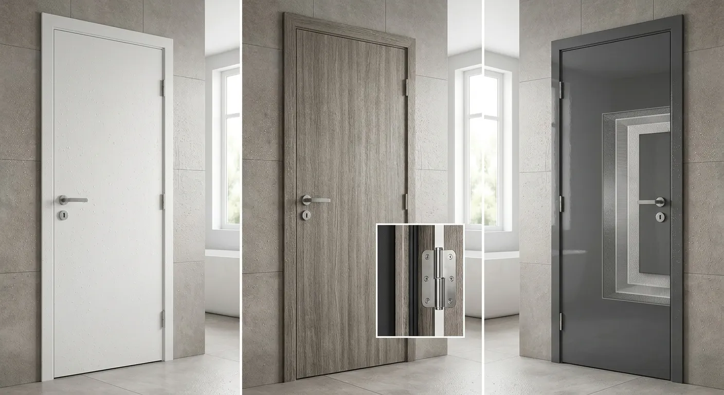 Waterproof doors