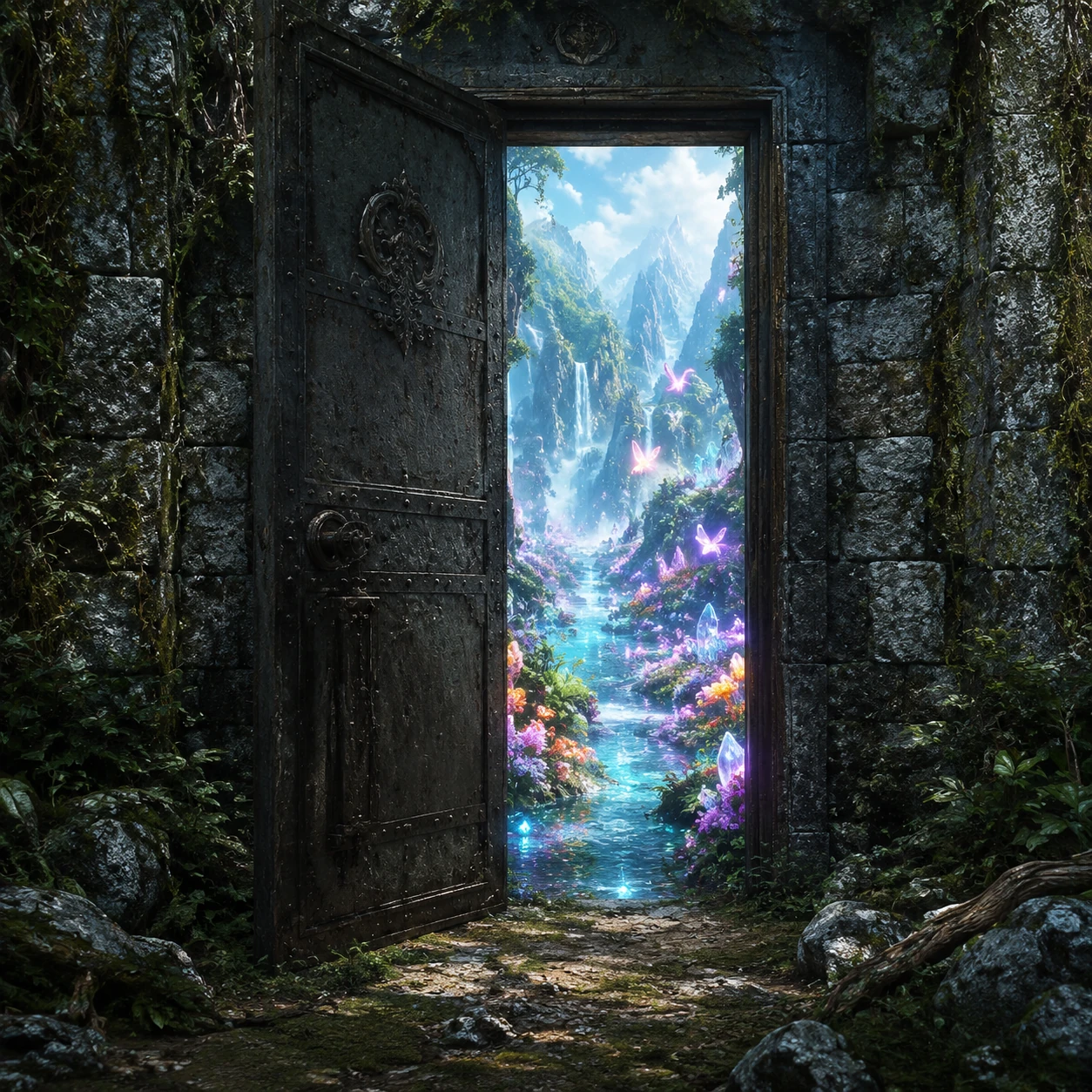 Journey beyond the iron door