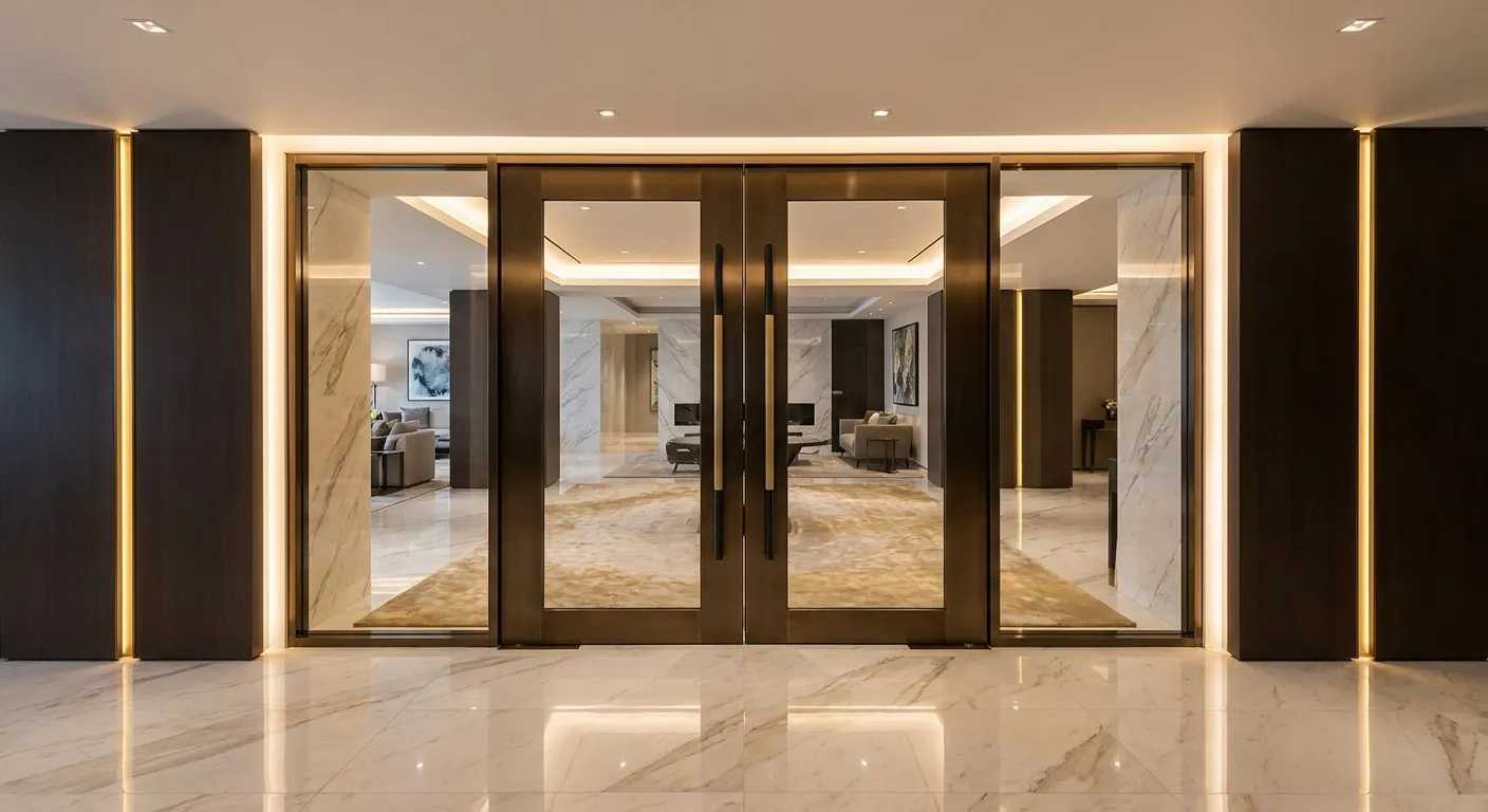 door lobi 3 | فانوس دیزاین تولید کننده انواع درب اتاق ، ضد سرقت، درب ورودی و ضد آل
