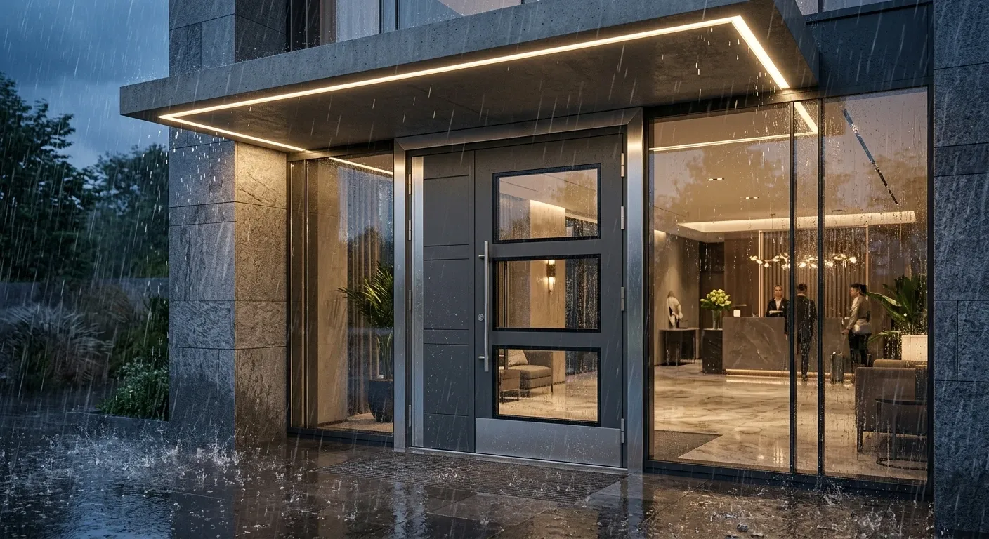 lobby door