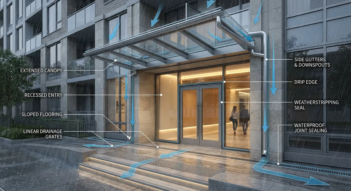 rain door