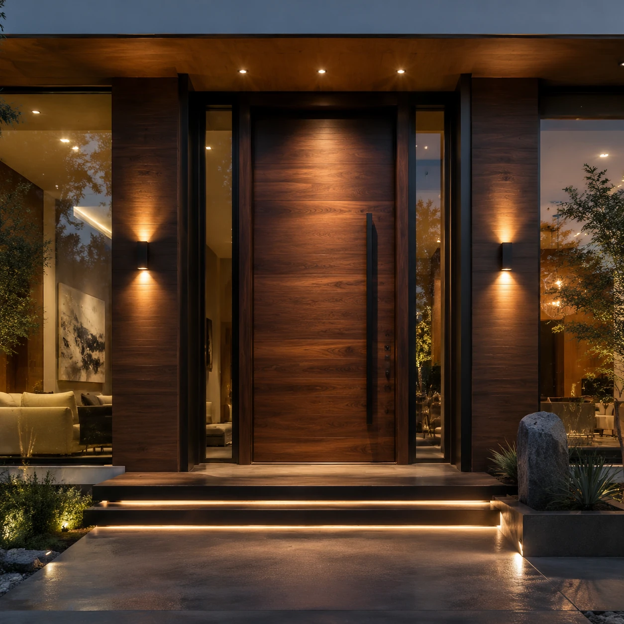 wooden door