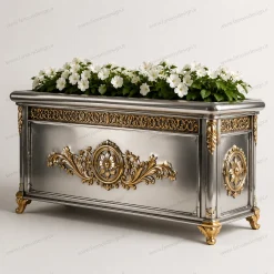 فلاورباکس استیل کلاسیک کد 30462