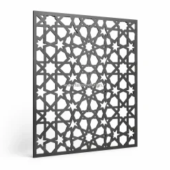 پنل مشبک فلزی CNC دیواری - کد 30283