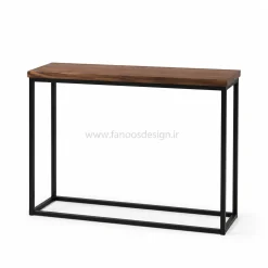 کنسول باریک ورودی خانه فلز و ترموود کد 30307