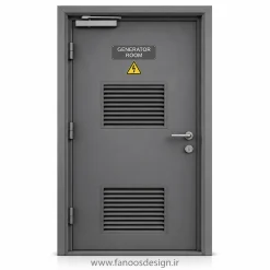 درب فلزی اتاق ژنراتور کد 30703