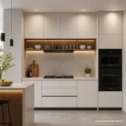 کابینت آشپزخانه مدرن هماهنگ با دکوراسیون داخلی 30519