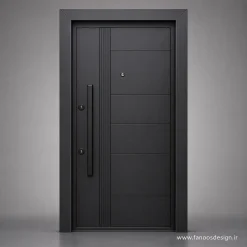 درب ضد سرقت طوسی مدرن کد 30524