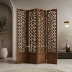 پاراوان چوبی دکوراتیو کد 30371