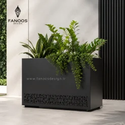 فلاورباکس فلزی مدرن - کد 30233