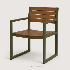 صندلی غذاخوری فضای باز Fanoos – Lira Dining Chair کد 30377