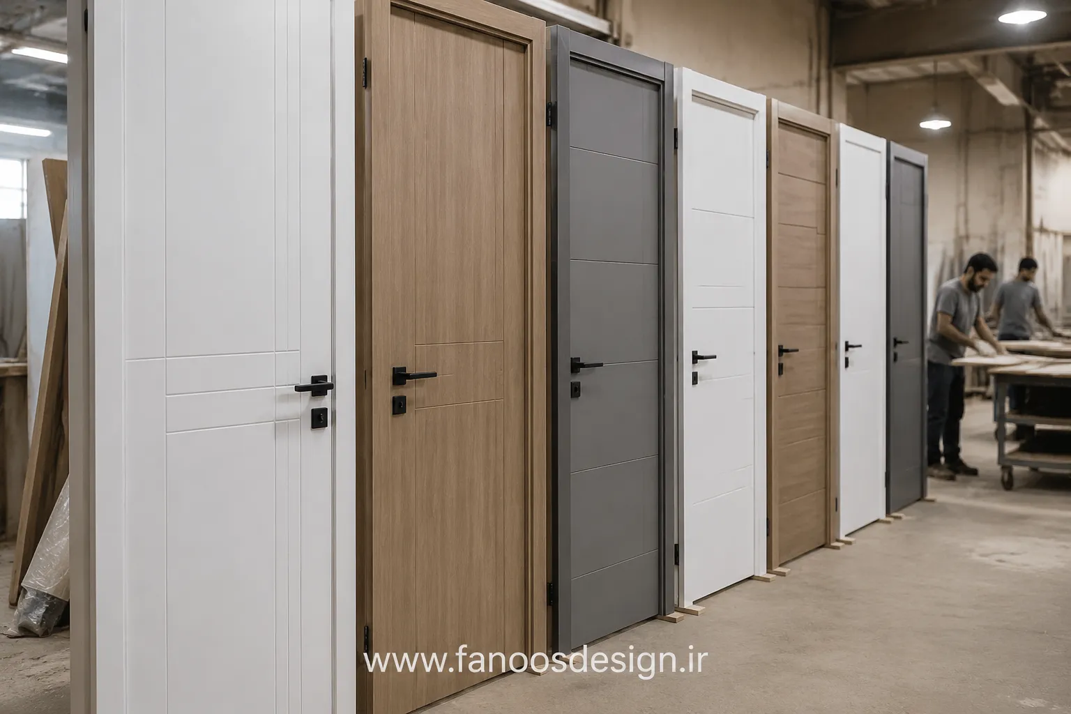 درب ملامینه اتاق خواب برای پروژه‌های ساختمانی | راهنمای خرید اقتصادی