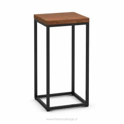 پایه گلدان مینیمال فلزی و ترموود کد 30299