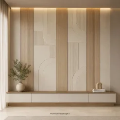 تی‌وی‌وال (TV Wall) مینیمال کد 30320