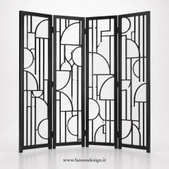 پاراوان فلزی دکوراتیو مدرن - کد 30221