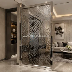 پنل جداکننده فضا استیل مدرن کد 30482