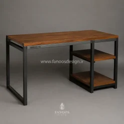 میز اداری چوب و فلز مینیمال کد 30412