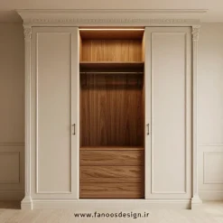 کمد دیواری نئوکلاسیک کد 30326