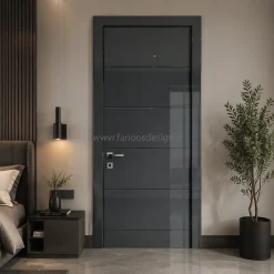 درب اتاق خواب پولیشی کد 30348
