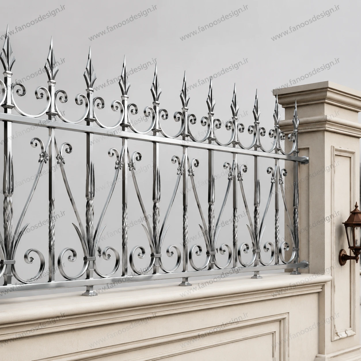 حفاظ روی دیوار استیل کد 30470 1 حفاظ روی دیوار استیل کد 30470