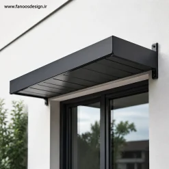 سایبان فلزی پنجره مدرن - کد 30253