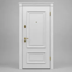 درب ضد سرقت سفید کلاسیک تک‌لنگه کد 30366