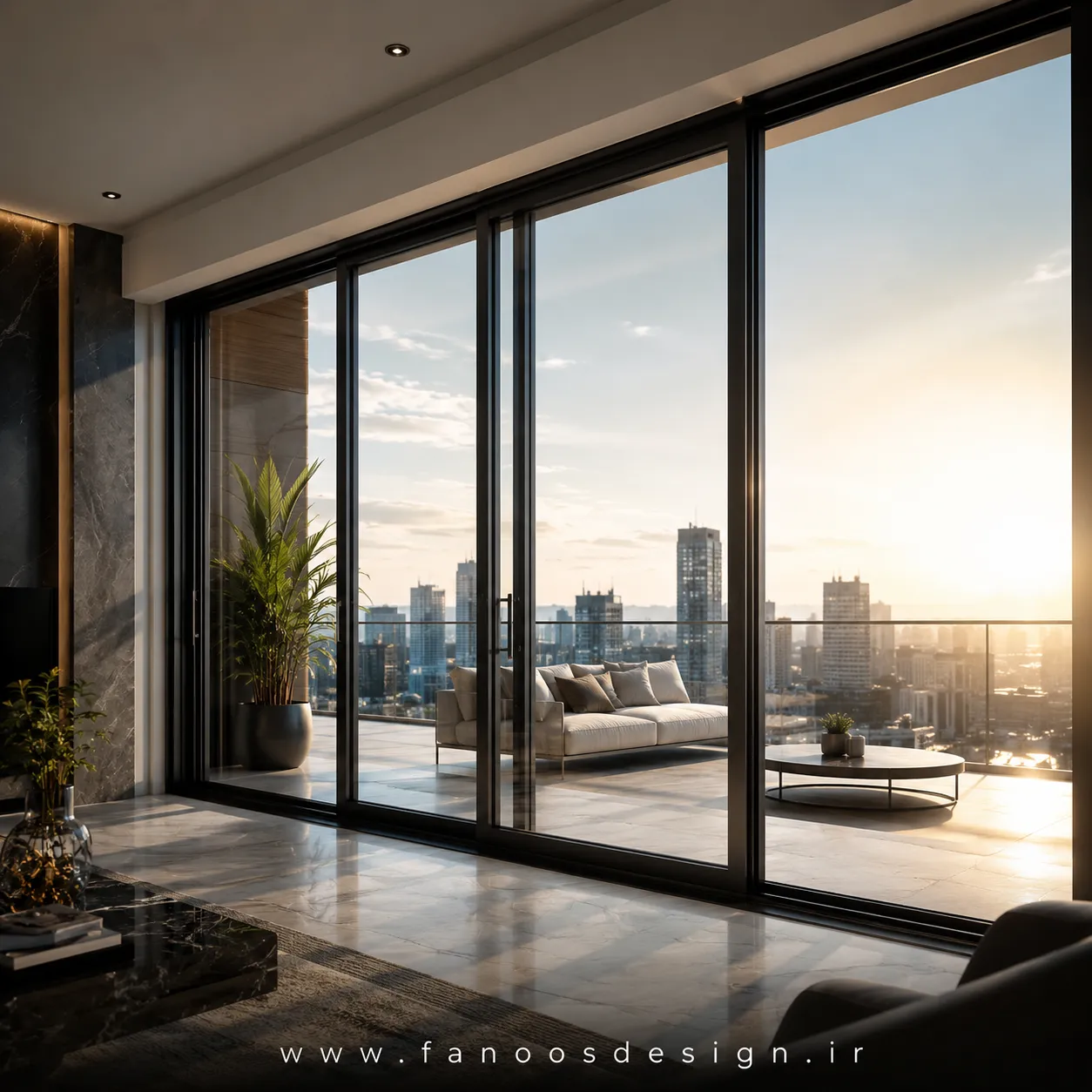 درب آلومینیومی ریلی چیست
