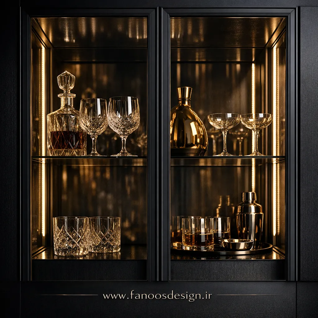 درب کابینت ویترینی