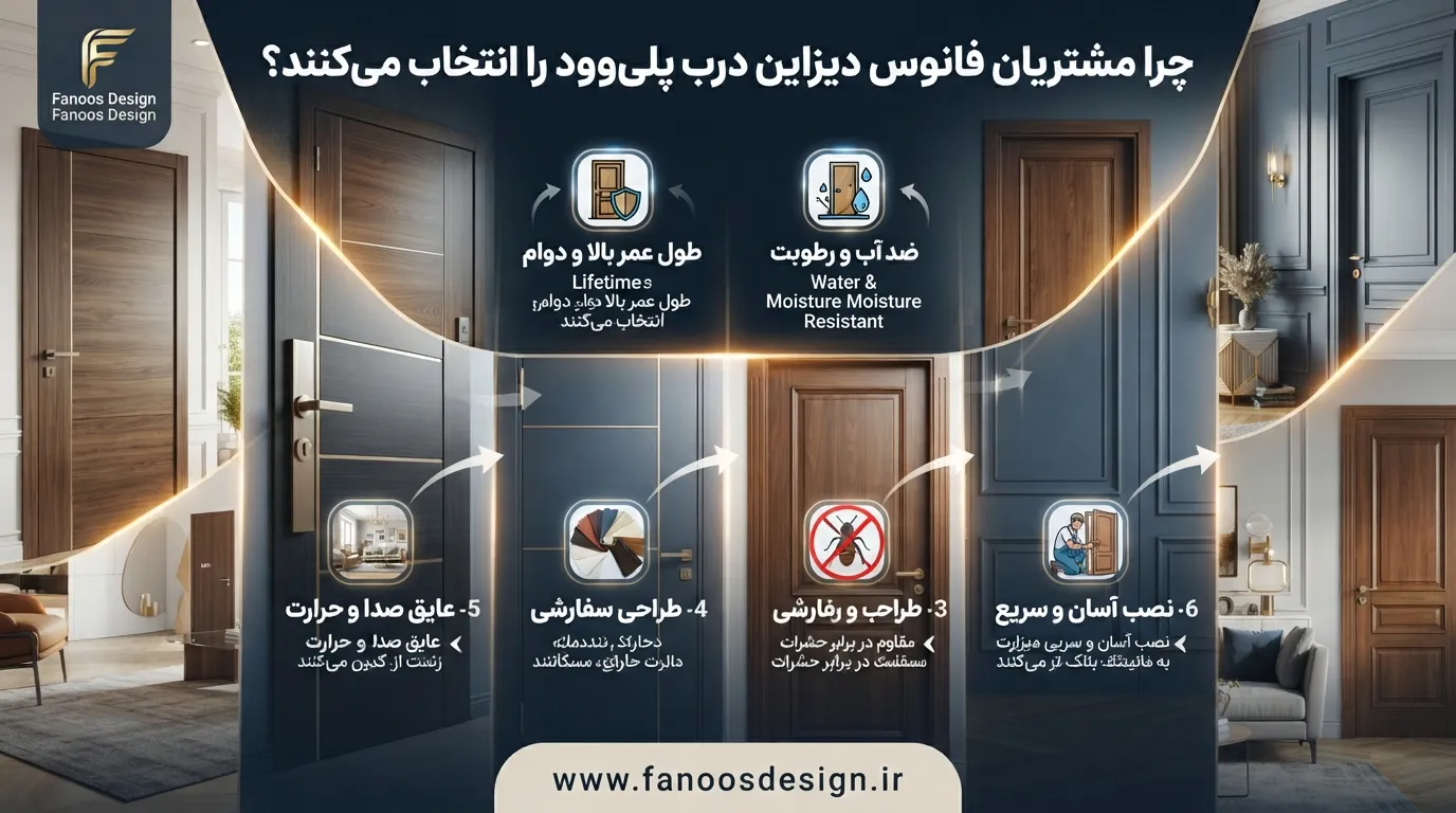 چرا مشتریان فانوس دیزاین درب پلی وود را انتخاب میکنند؟ 3 چرا مشتریان فانوس دیزاین درب پلی وود را انتخاب میکنند؟