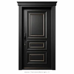 درب ضد سرقت نئوکلاسیک با طراحی لوکس سایز 200*220 کد 30516